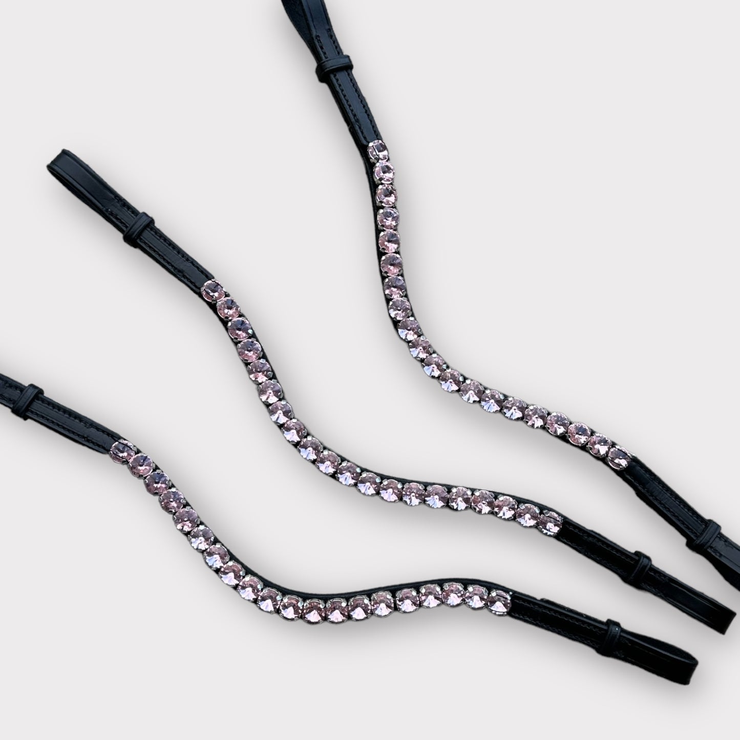 Rosey Pink Bling Browband