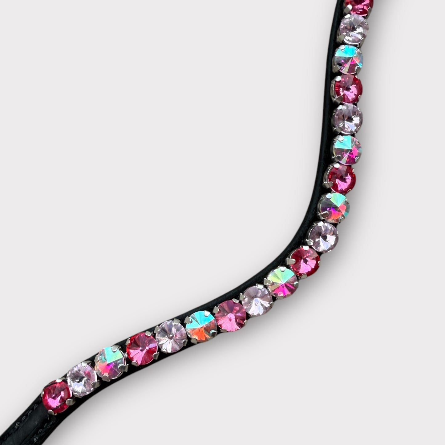 Pearl Pink Bling Browband