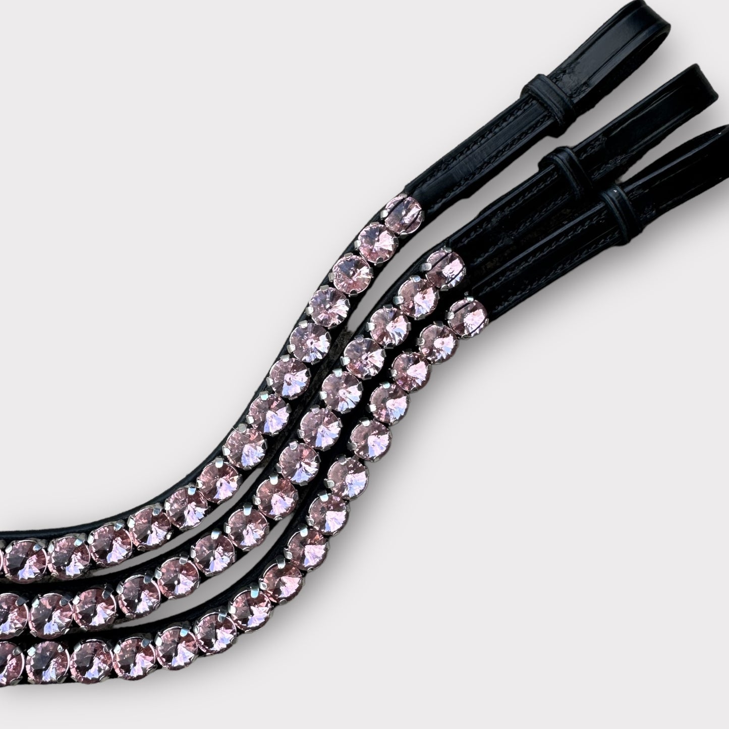 Rosey Pink Bling Browband