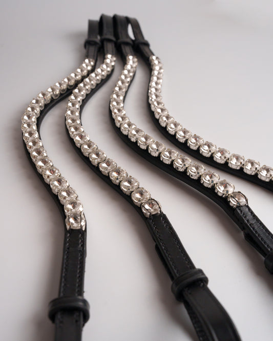 Crystal Clear Bling Browband
